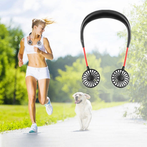 Rechargeable Personal Neckband Cooler/Fan