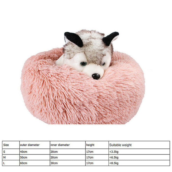 Pet Bed Marshmallow Warm Soft Plush